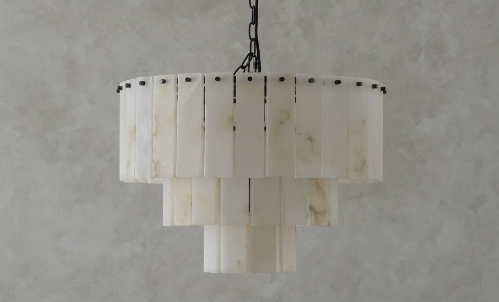 Stone Glow Chandelier Small