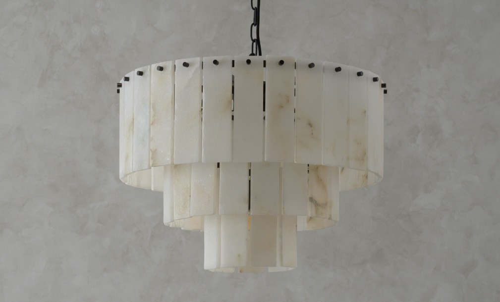 Stone Glow Chandelier Small