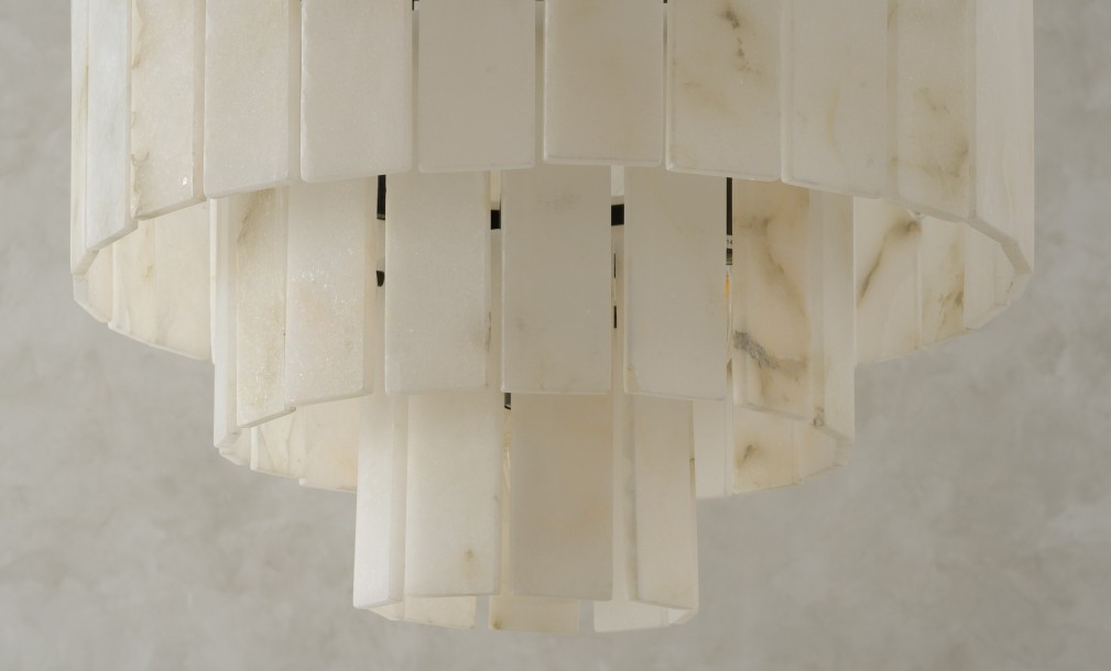 Stone Glow Chandelier Small