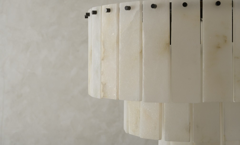 Stone Glow Chandelier Small