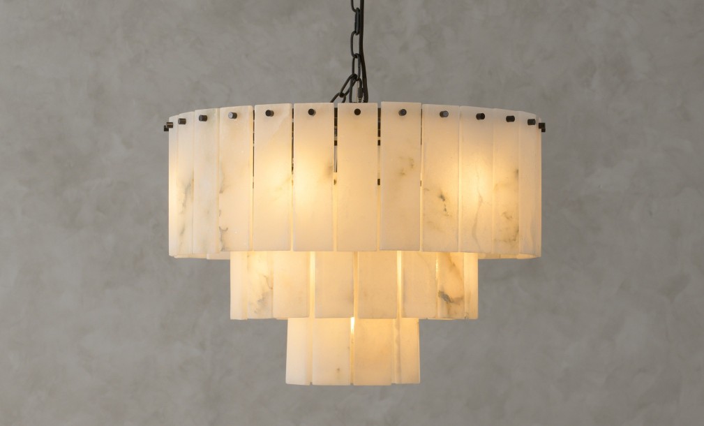 Stone Glow Chandelier Small