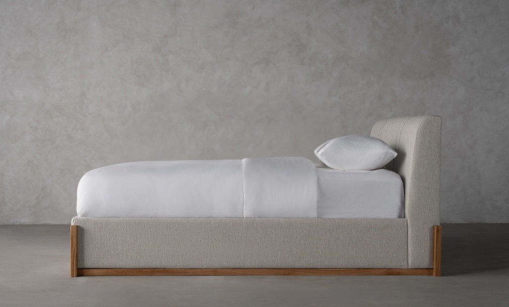 Lagom Wood Bed with Storage