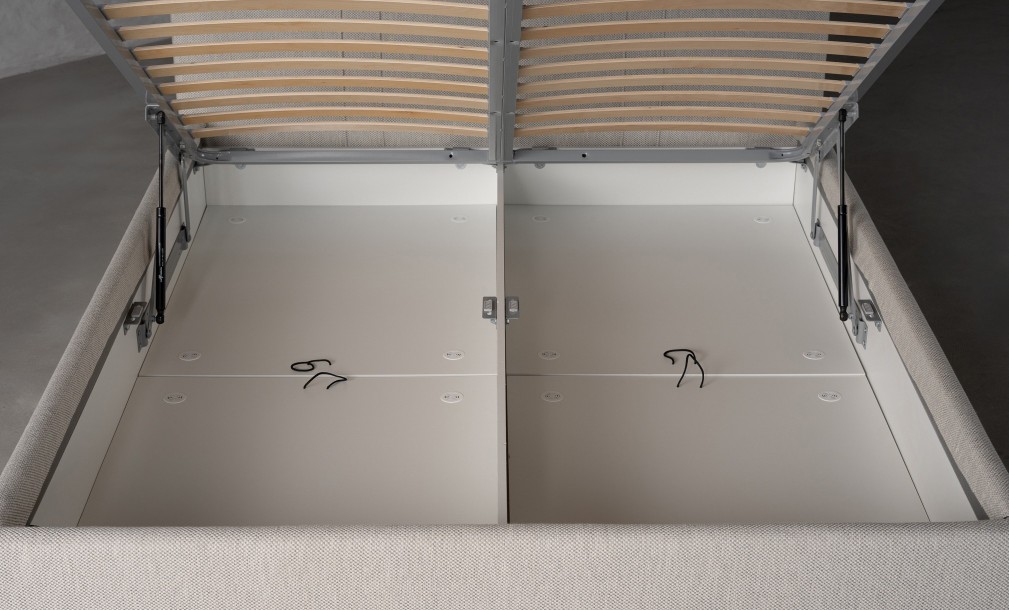 Lagom Wood Bed with Storage