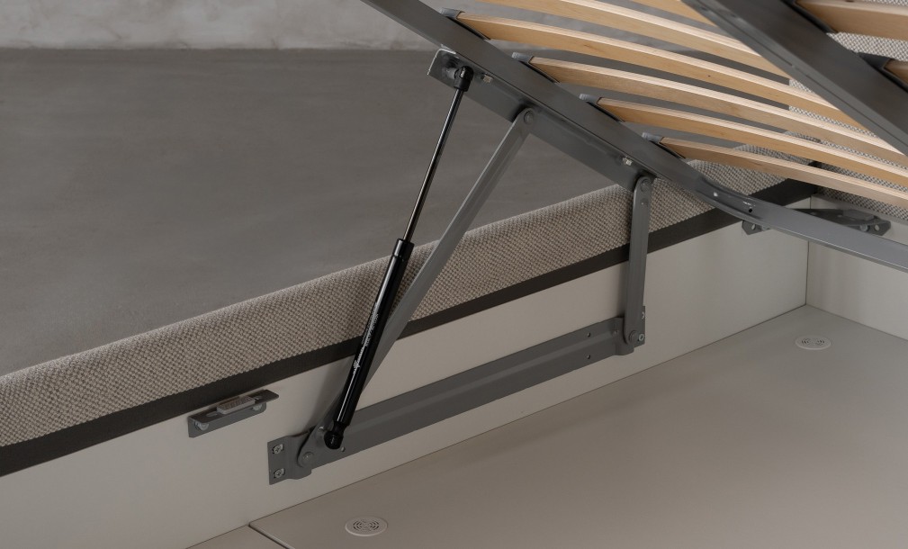 Lagom Wood Bed with Storage