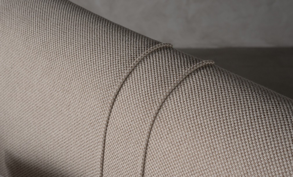 Lagom Wood Bed 180x200 cm (Fabric: Corso col.04)