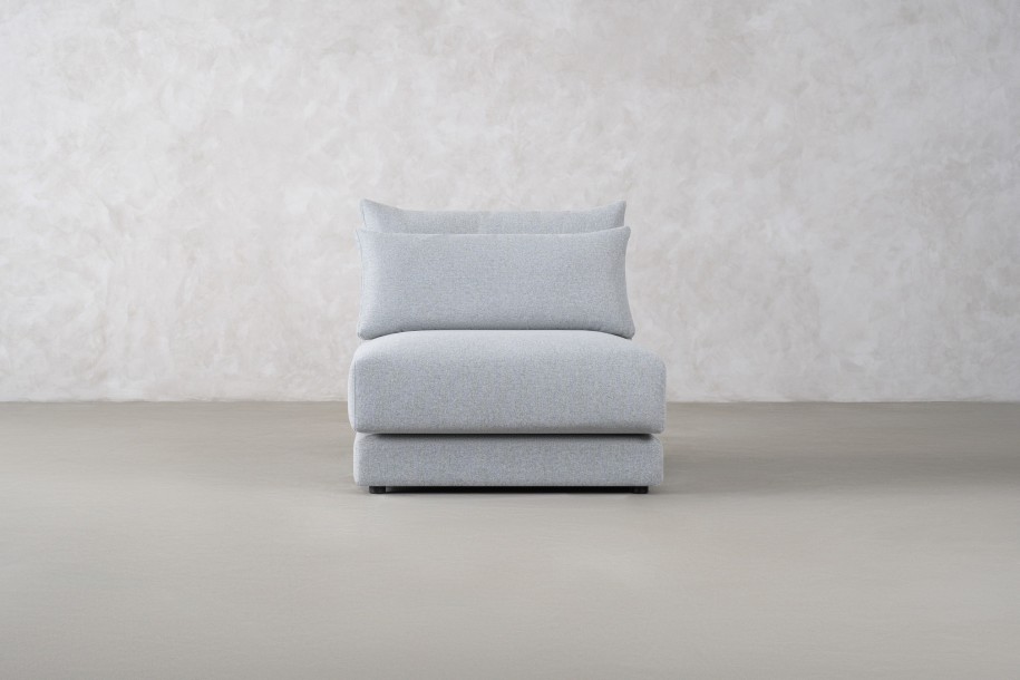 Narvik Mix 1-Seater Section Sofa (Fabric D5712)