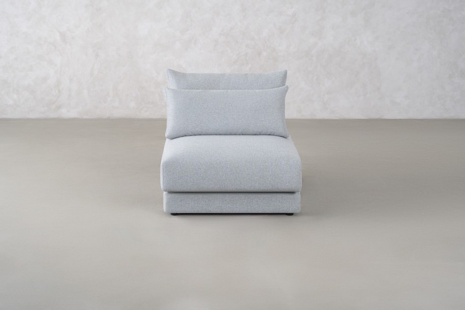 Narvik Mix 1-Seater Section Sofa (Fabric D5712)