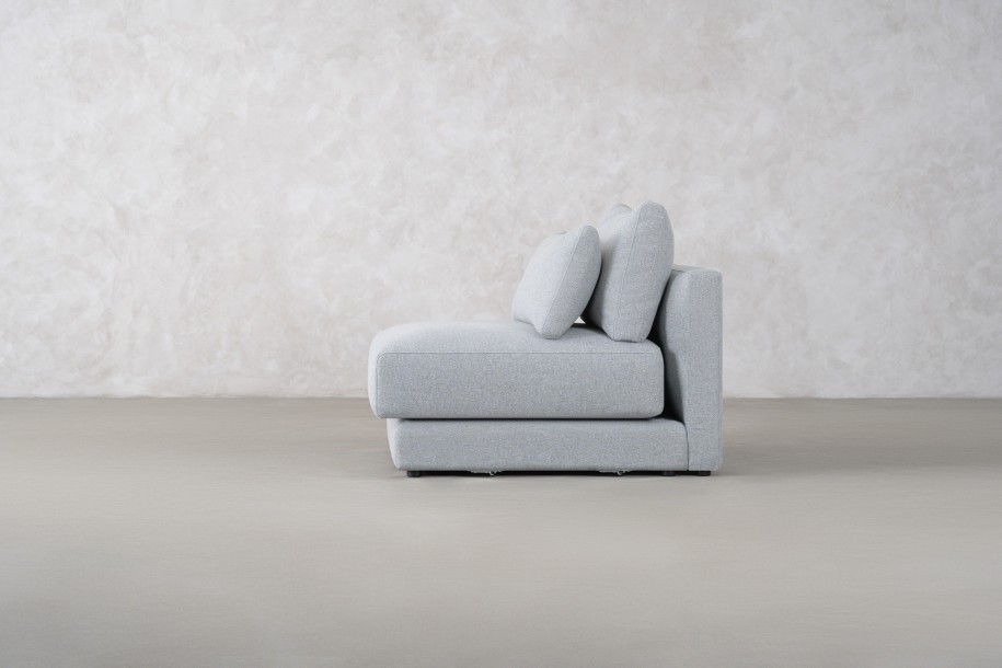 Narvik Mix 1-Seater Section Sofa (Fabric D5712)