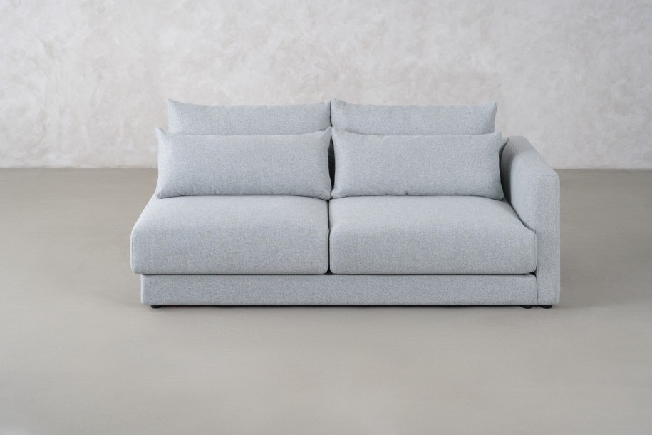 Narvik Mix 2-Seater Section Right Arm (Fabric D5712)