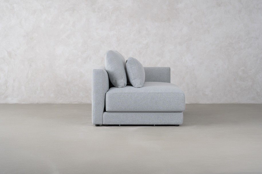 Narvik Mix 2-Seater Section Right Arm (Fabric D5712)