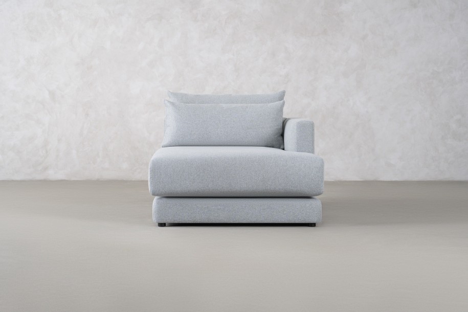 Narvik Mix Canape Lounge Sofa Right Arm (Fabric D5712)