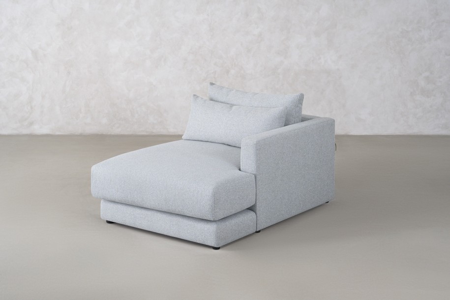 Narvik Mix Canape Lounge Sofa Right Arm (Fabric D5712)