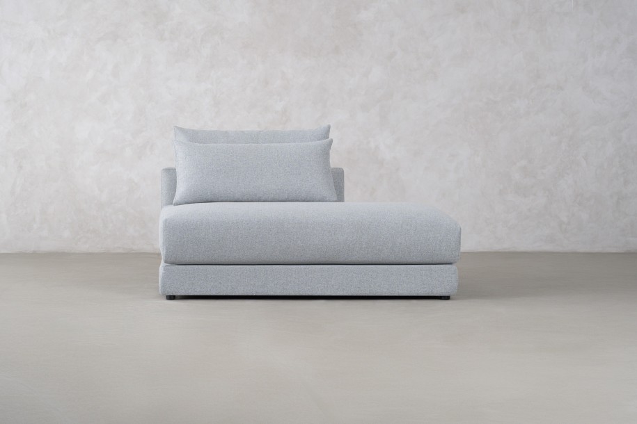 Narvik Mix Ottoman Section Sofa Left Arm (Fabric D5712)