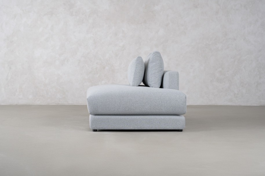 Narvik Mix Ottoman Section Sofa Left Arm (Fabric D5712)