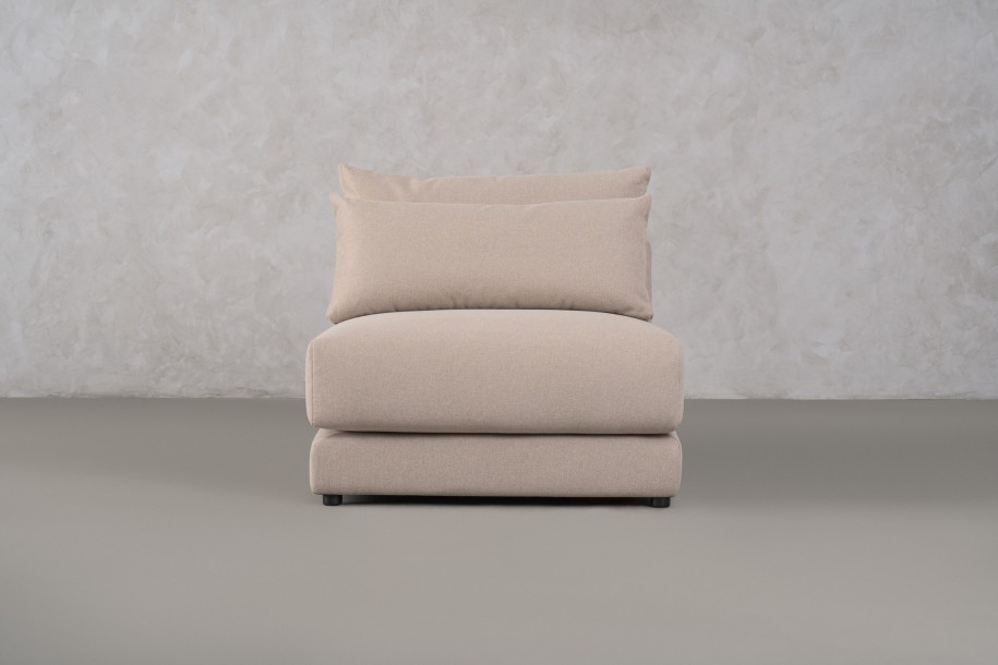 Narvik Mix 1-Seater Section Sofa (Fabric D5354)