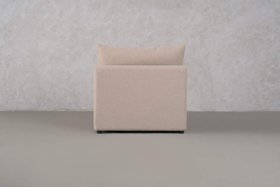 Narvik Mix 1-Seater Section Sofa (Fabric D5354)