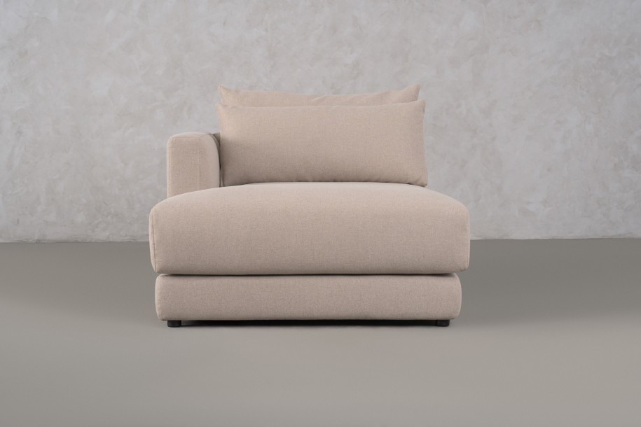 Narvik Mix Canape Lounge Sofa Left Arm (Fabric D5354)