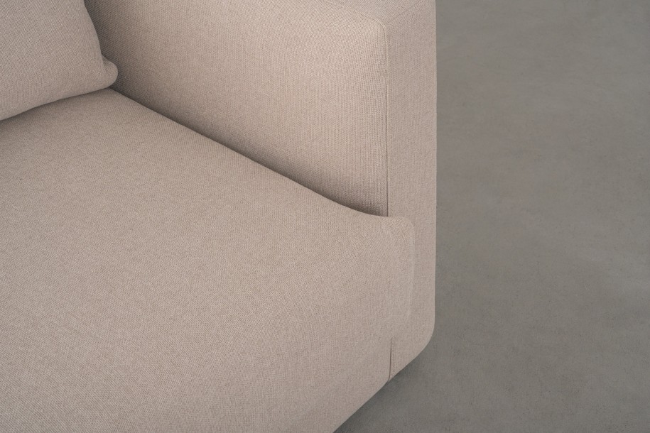 Narvik Mix 2-Seater Section Right Arm (Fabric D5354)