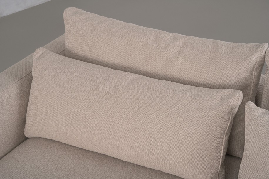 Narvik Mix 2-Seater Section Left Arm (Fabric D5354)