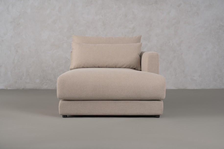 Narvik Mix Canape Lounge Sofa Right Arm (Fabric D5354)