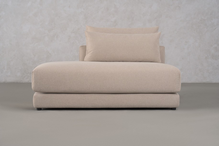 Narvik Mix Ottoman Section Sofa Left Arm (Fabric D5354)