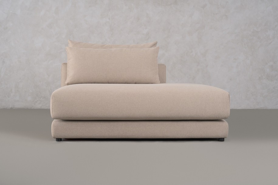 Narvik Mix Ottoman Section Sofa Right Arm (Fabric D5354)