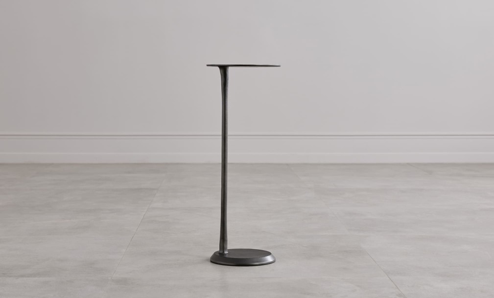 Blaze Side Table Graphite Finish