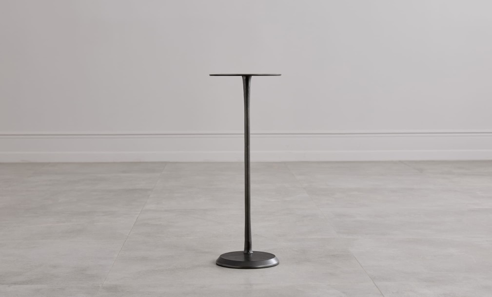 Blaze Side Table Graphite Finish