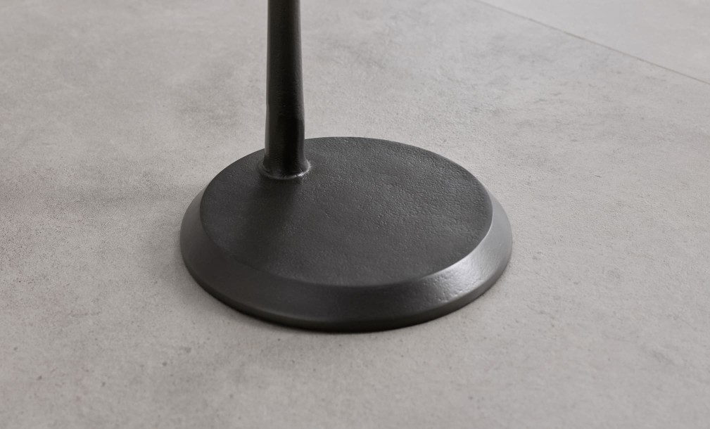 Blaze Side Table Graphite Finish