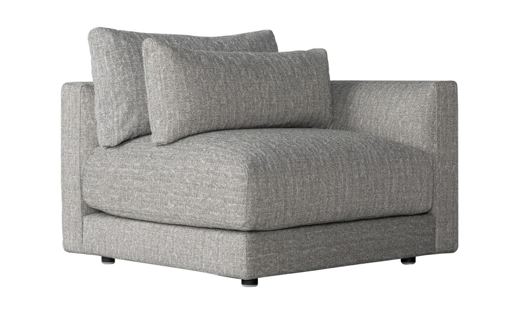 Narvik Mix Corner Section Sofa (Fabric: Corso D col.18)