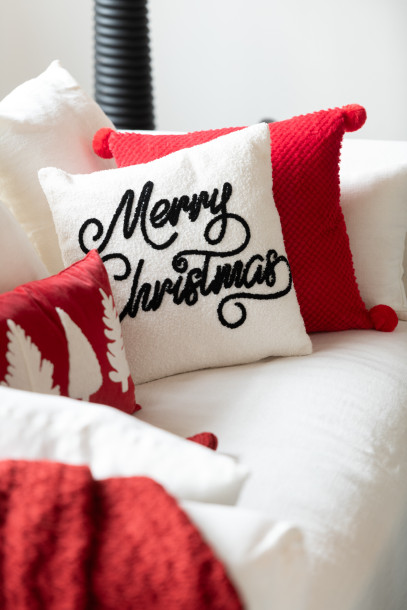 Cushion Merry Christmas (42x42x13cm)