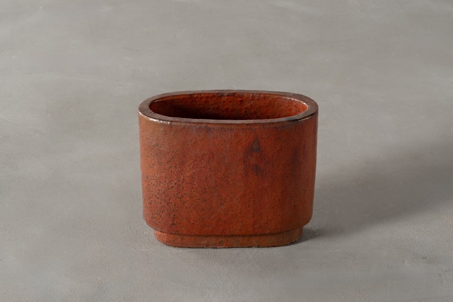 Oval Base Planter Copper