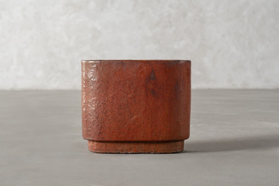 Oval Base Planter Copper