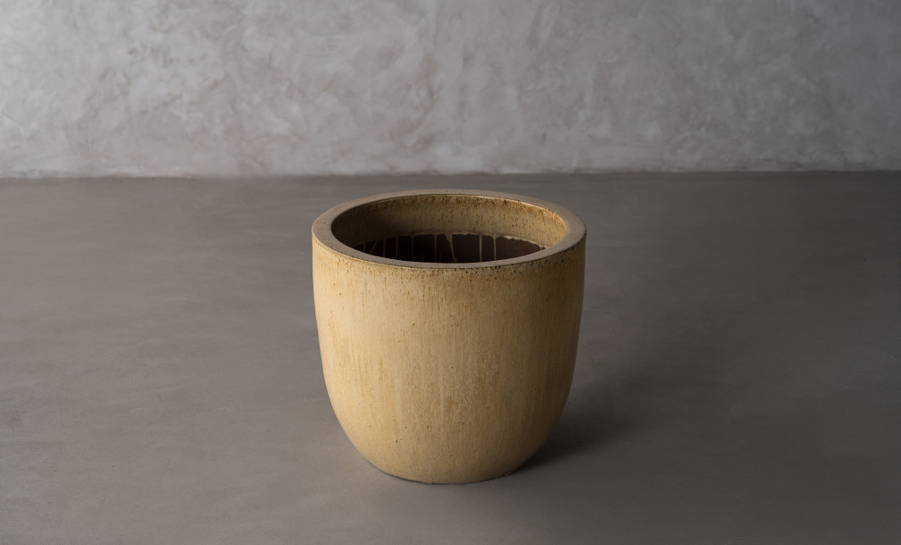 U-Shape Planters Sand Color Set of 4 