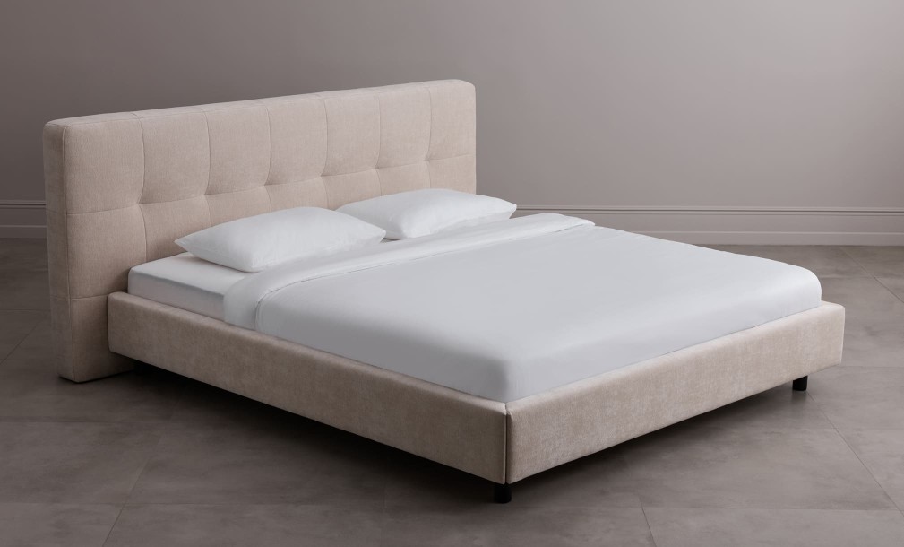 Flat Bed King Size 200x180 cm (fabric HUE8-W)