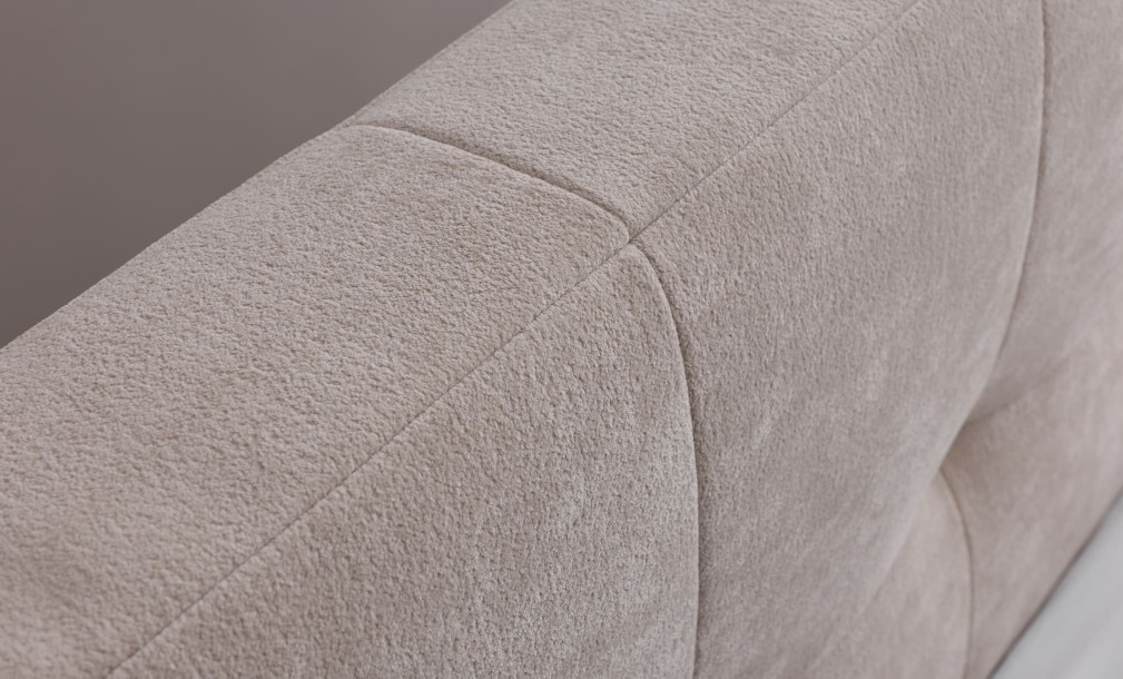 Flat Bed King Size 200x180 cm (fabric HUE8-W)