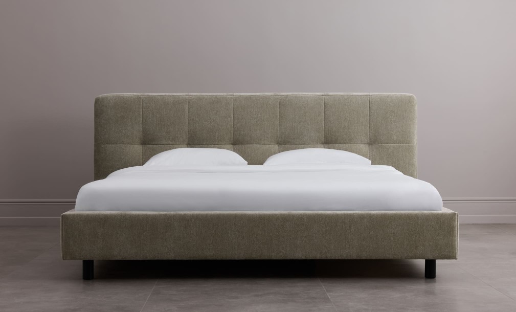 Flat Bed Queen Size 200x160 cm (fabric HUE21-W)