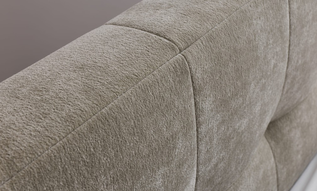 Flat Bed Queen Size 200x160 cm (fabric HUE21-W)