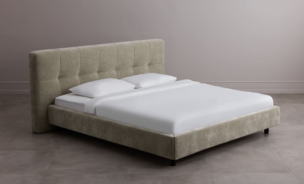 Flat Bed King Size 200x180 cm (fabric HUE21-W)