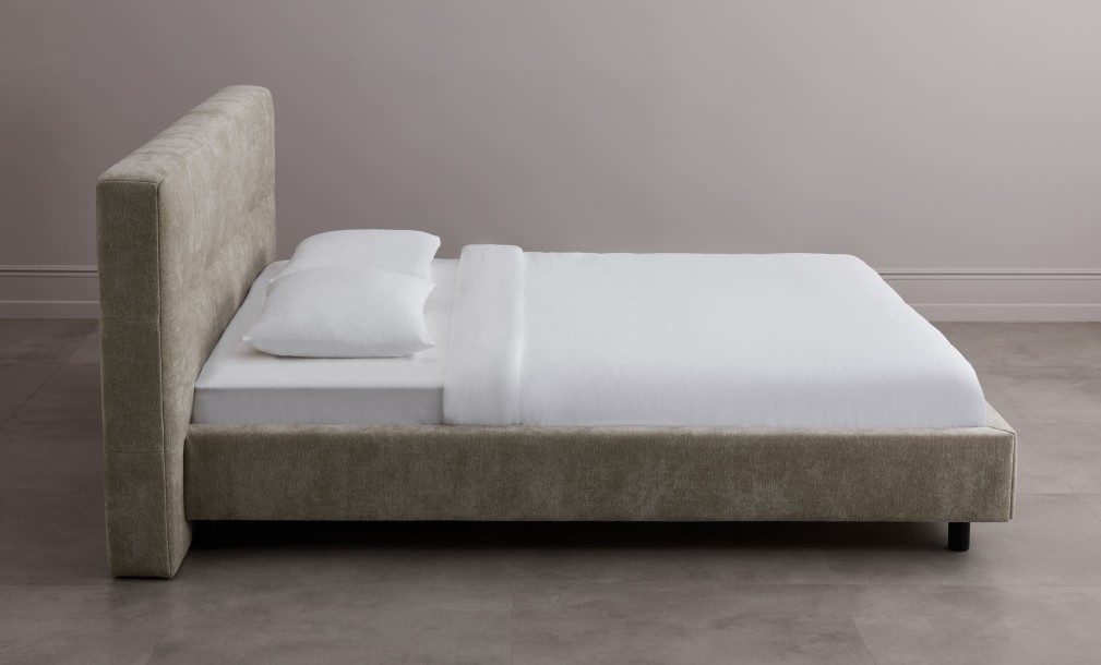 Flat Bed King Size 200x180 cm (fabric HUE21-W)