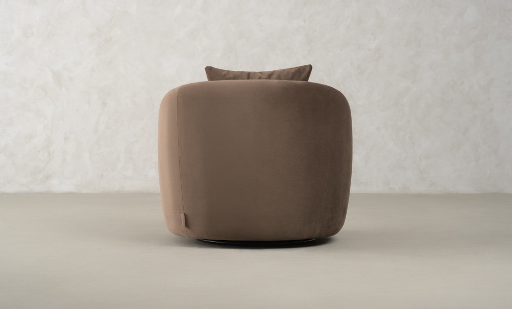Sonora Swivel Armchair (fabric EP440)
