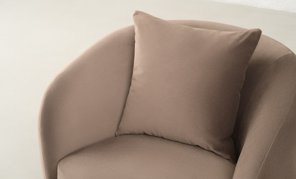 Sonora Swivel Armchair (fabric EP440)