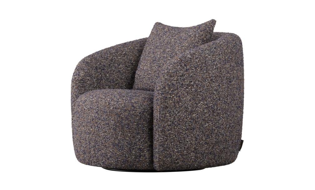 Sonora Swivel Armchair (fabric H24316-13A)