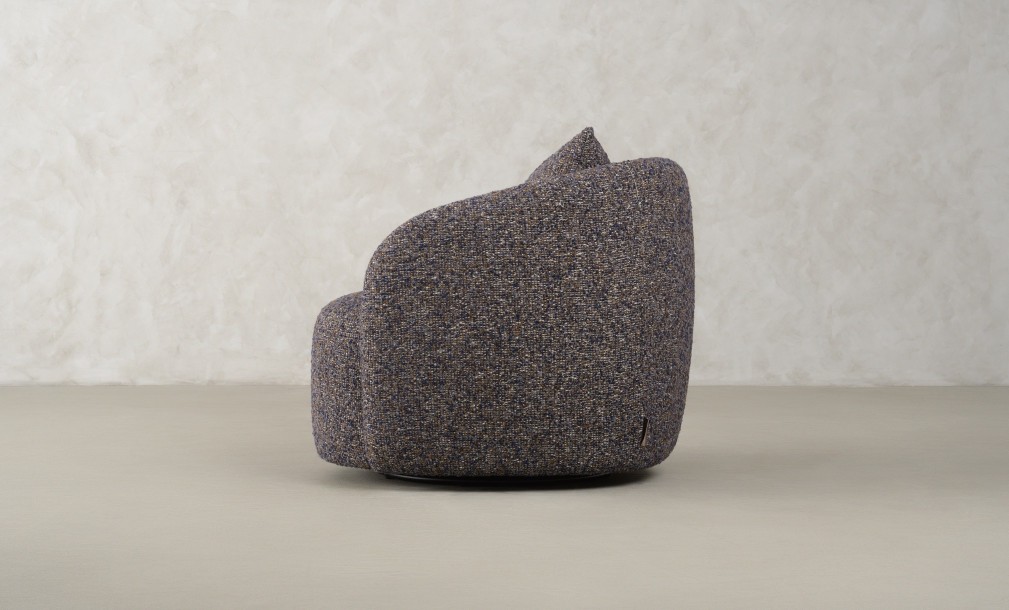 Sonora Swivel Armchair (fabric H24316-13A)