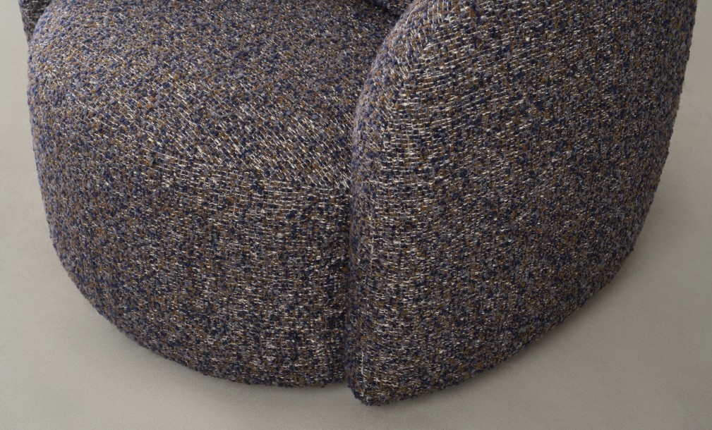 Sonora Swivel Armchair (fabric H24316-13A)