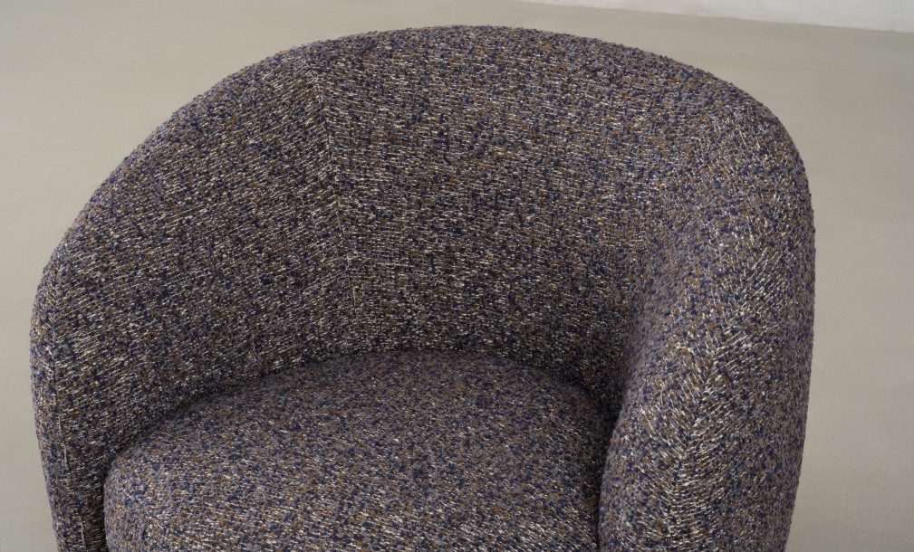 Sonora Swivel Armchair (fabric H24316-13A)