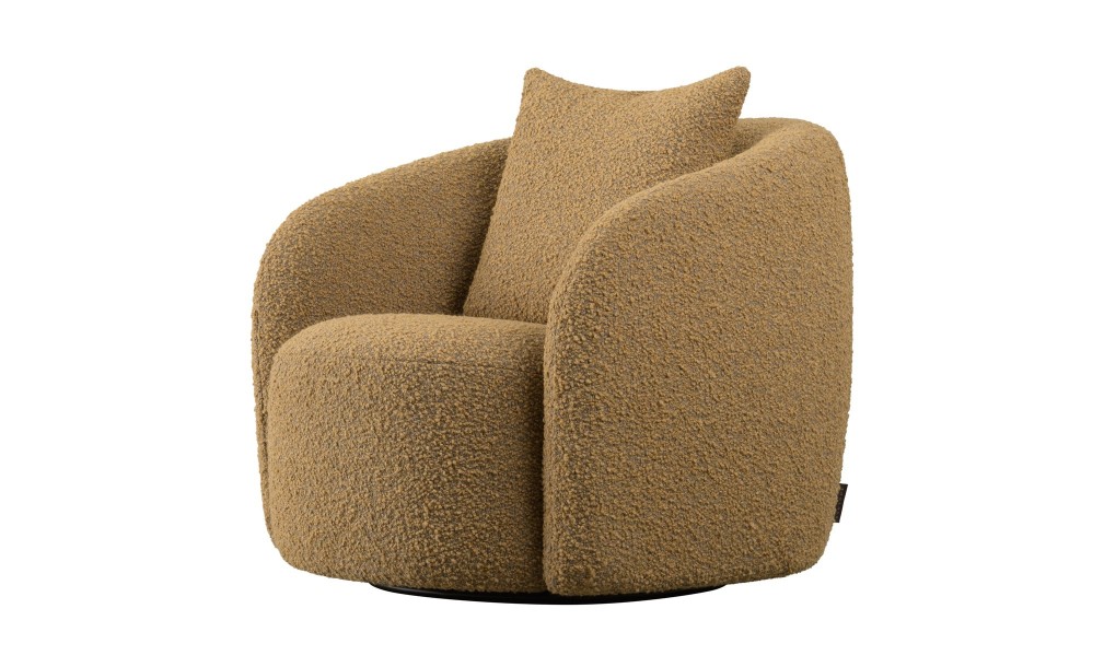 Sonora Swivel Armchair (fabric H25310-4A)