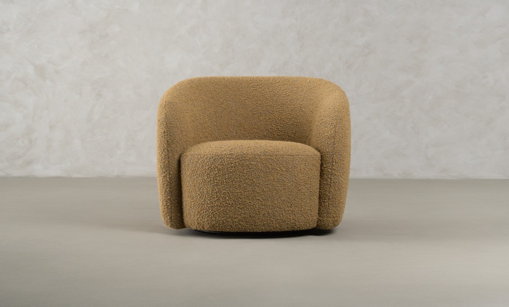 Sonora Swivel Armchair (fabric H25310-4A)