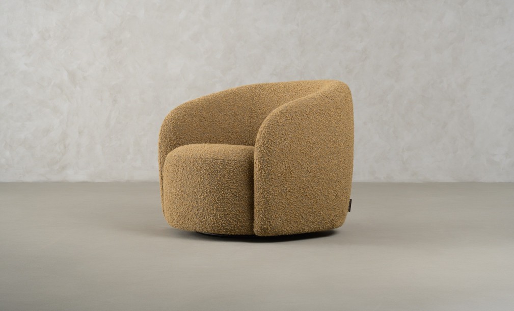 Sonora Swivel Armchair (fabric H25310-4A)