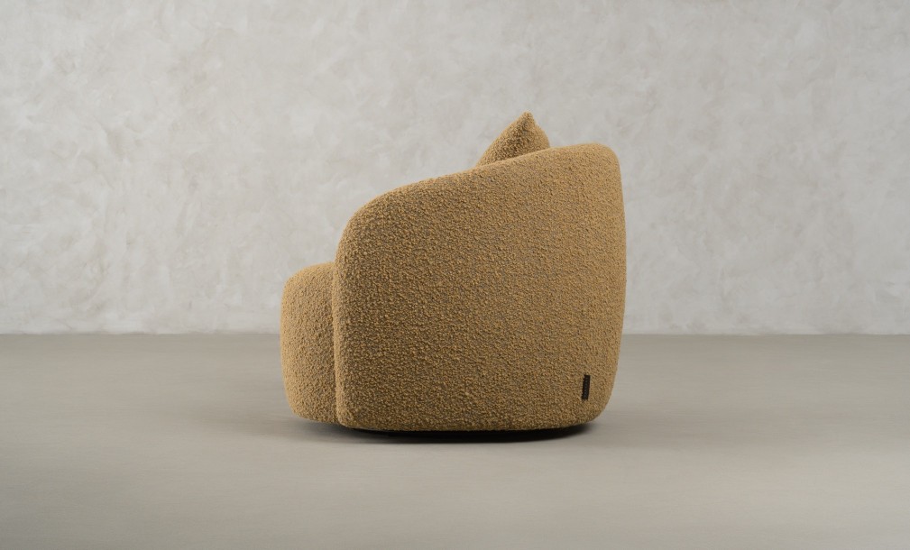 Sonora Swivel Armchair (fabric H25310-4A)